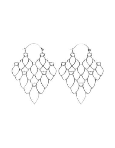 Silver Plated Earrings -P32- -P32-