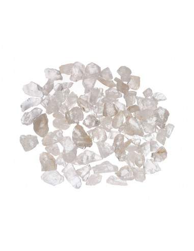 Fragmentos grandes de quartzo branco...