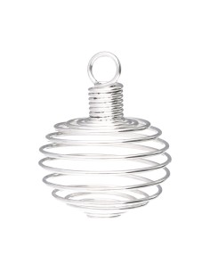 Pingente de gaiola grande...