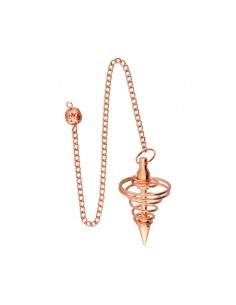 Pendule spiralé en cuivre...