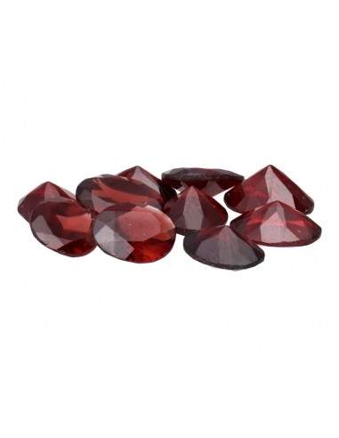 Faceted Garnet Cabochons Large Ovals...