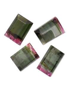 Faceted Bicolor Tourmaline...