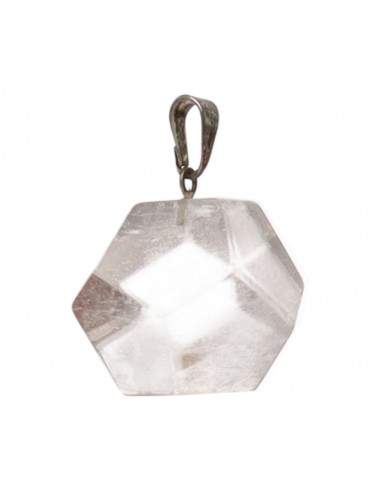 Dodecahedron Pingente de Quartzo...