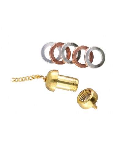 Péndulo Osiris de Bronce, Cobre y...