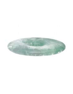Donut grande de fluorite verde 2