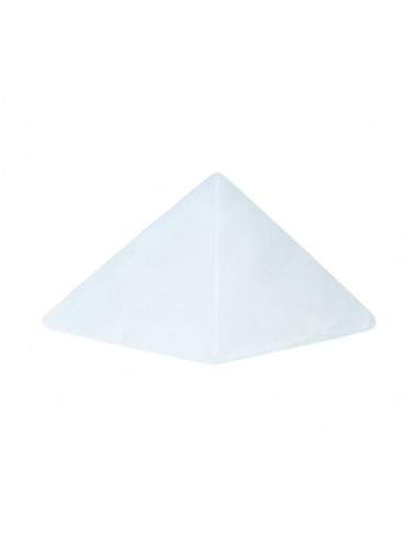 Pirâmide de quartzo leitoso 2,5x2,5cm