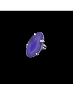 Bague en argent plaqué...