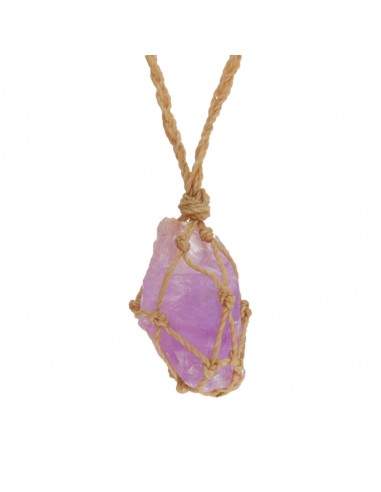 Rough Amethyst Pendant