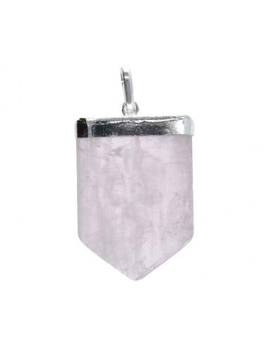 Silver Plated Rose Quartz Horus Eye...