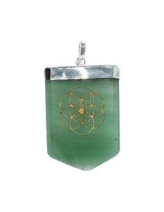 Colgante de Cuarzo Verde...