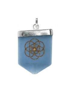 Colgante de Cuarzo Azul...