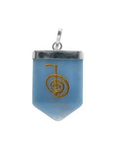 Pingente de quartzo azul...