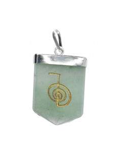 Pendentif en quartz vert...