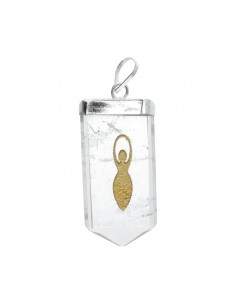 Pendentif en Quartz Terre...