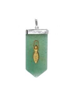 Colgante de Cuarzo Verde...