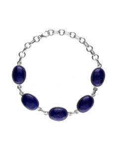 Pulsera de Lapislázuli en...