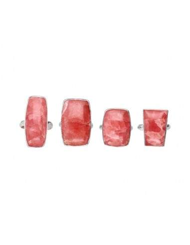 Rhodochrosite Random Rectangular Ring...