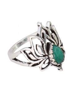 Conjunto de anéis prateados... 2