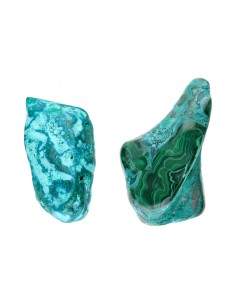 Polished forms of Chrysocolla