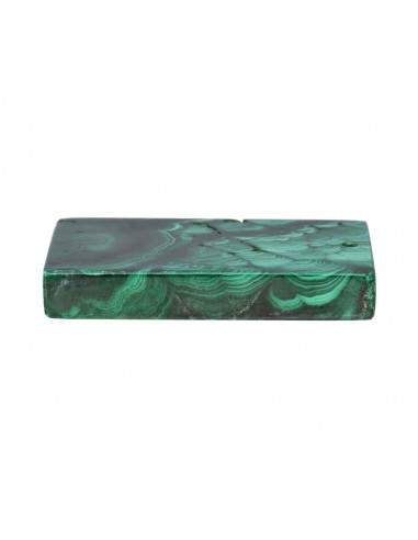 Rectangular Malachite cabochon (6)