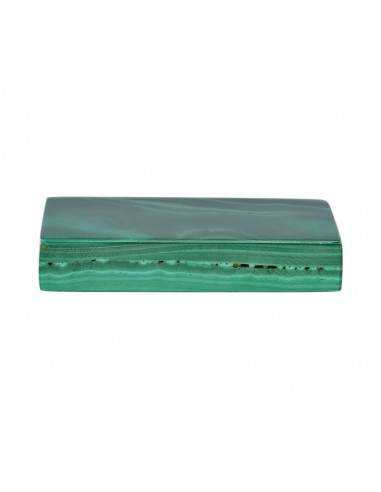 Cabochon rectangulaire de malachite (9)