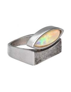 Anillo de Ópalo en Plata de... 2