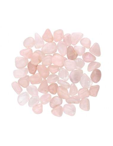 Coroas de quartzo rosa 2,5x1,5cm