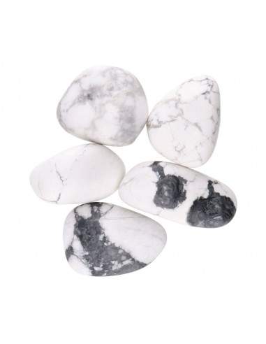 Seixos de Howlite 3x4cm