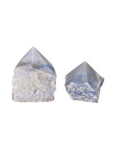 Pointes de quartz bleu...
