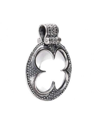 Large Flat Gotland Pendant in...