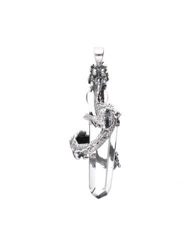 Pendentif Dragon en argent 925 avec...