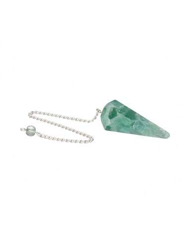 Green Fluorite Faceted Pendulum (62)