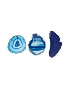 Plaque d'agate bleue... 2