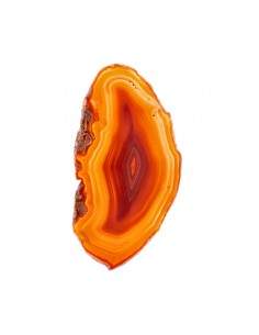 Plaque d'agate brune...