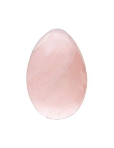 Oeuf géant en quartz rose