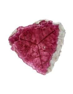 Plaque G en rubélite