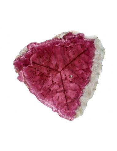 Plaque G en rubélite