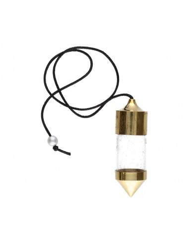 Pendule avec grand témoin en bronze...