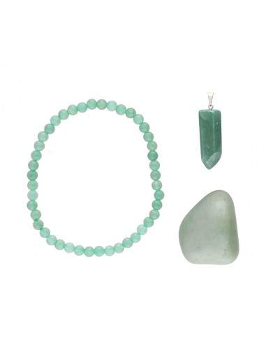 Virgo Zodiac Box Pack - Green Quartz