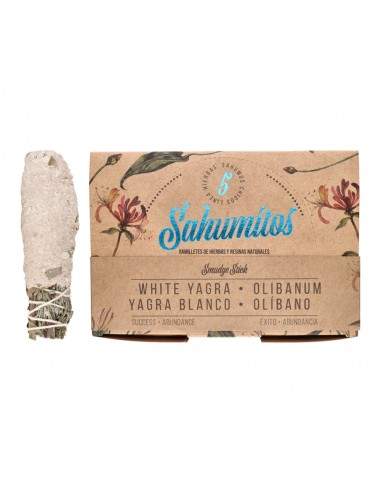 Sahumitos Caja x5 Blanco Yagra -...