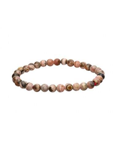 Bracelet de rhodochrosite 6mm