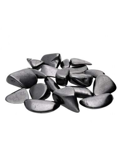 Shungite Shiny Rhodium 2 x 3cm