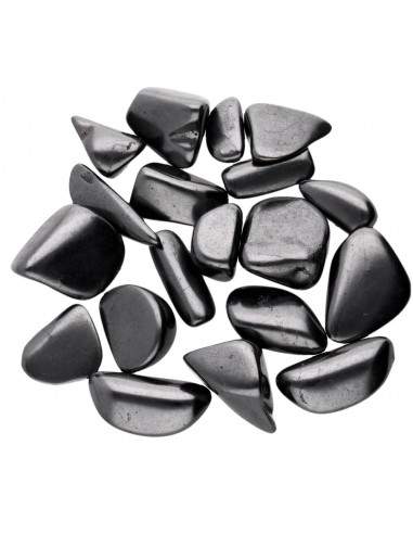 Coroas brilhantes Shungit 2 x 3cm