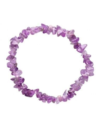 Amethyst Chip Bracelet