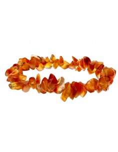 Carnelian Chip Bracelet