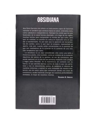 BOOK - Obsidian Sacred Healing Stone