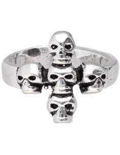 Bague plaquée argent -A60-