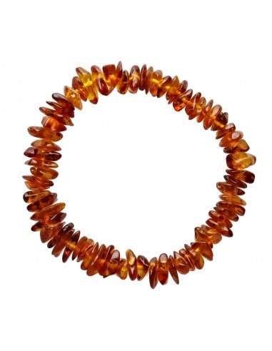 Dark Amber Chip Bracelet