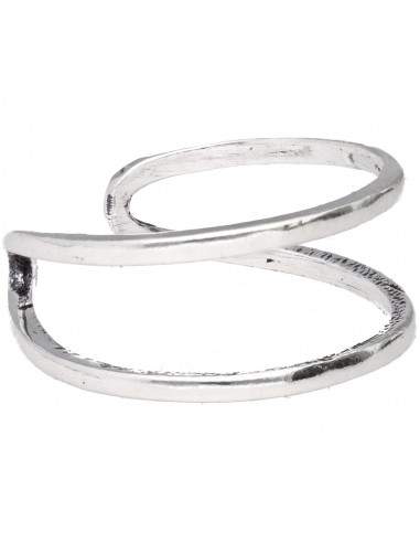 Bague plaquée argent -A7-