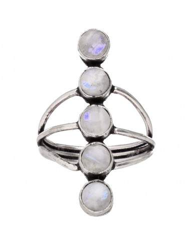 Bague plaquée argent -A19-